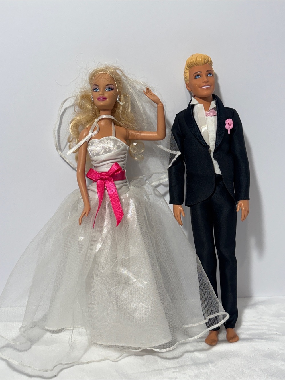 Barbie and Ken In Wedding Clothes